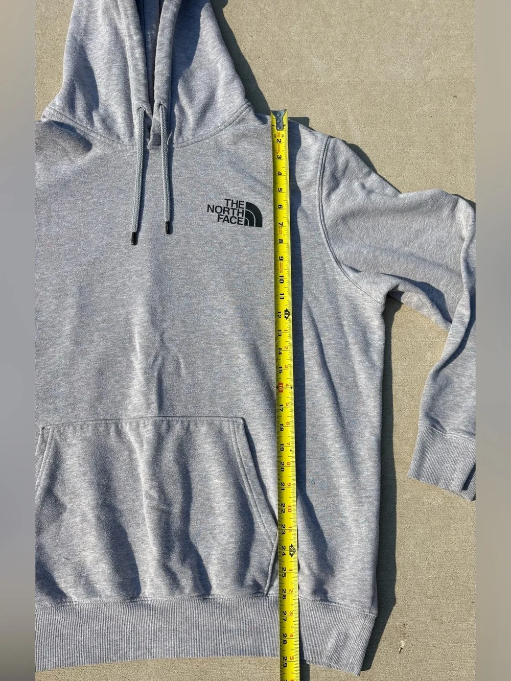 The North Face light gray